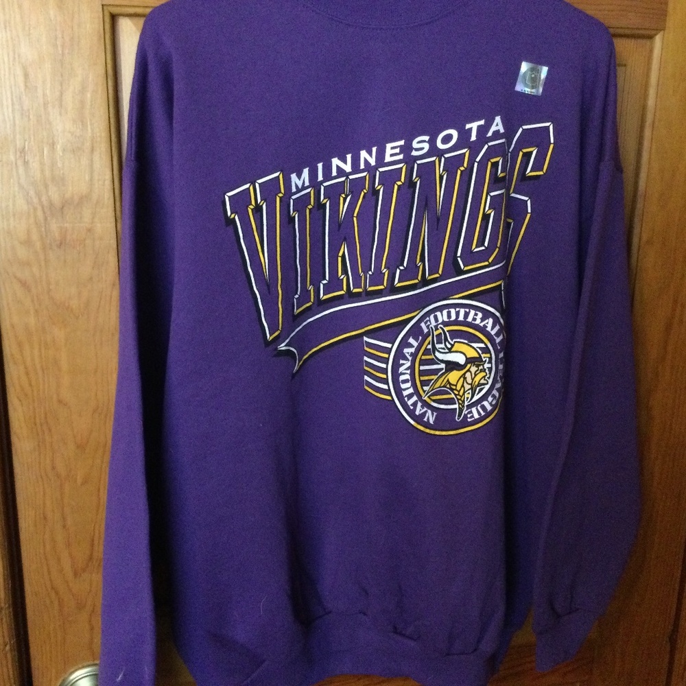 Minnesota Vikings Sweatshirt. Size XL